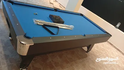  1 بلياردو خشب مقاس كبير 240 سم خشب جودة عاليه