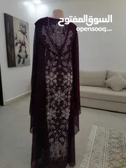  14 وينها  ام العريس عبايه شيفون فراشه مع شك  قطعتين  القطعه داخلي ملزقه مع الفراشه