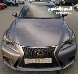  2 Lexus IS 350 F V6 3.5L Full Option Model 2016