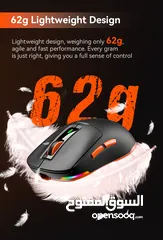  26 Meetion Air GW24 2.4G Bluetooth & Wired Gaming Mouse ماوس جيمنغ متوفرة ب الوان مختلفة