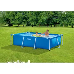  1 مسابح مقاس كبير مستطيل