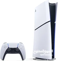  3 PlayStation 5 (1 TB) CD  وارد شرق اوسط ( جديدة مسكرة بالكرتونة ) مع مدخل CD مش ديجيتال