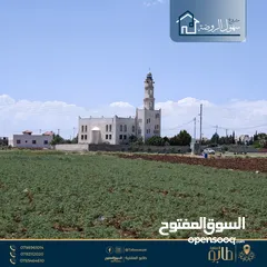  12 أرض مميزة للبيع بمساحة 500 م وبمحاذاة شارع مادبا الغربي - أراضي ناعور