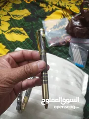  2 Handmade Damascus Steel Pen Ballpoint