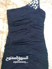  3 فساتين سهرة قصيرة للبيع جديد او استعمال مرة واحدة فقط اسود و ازرق وبني.. خصم عند شراء جميع الفساتين