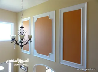  16 جبس بورد , ديكورات جميع التصميمات والدهانات , تصميم شاشات LCD كورنيش