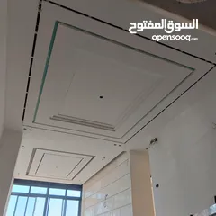  4 ديكورات جبصين اسقف عزل حواط اسقف ديكورات غرف نوم مطابخ حمامات