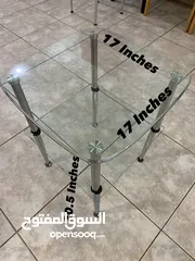  4 Glass Tables