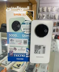  3 جهاز جديد بالكرتونة سيارك 30c رام 8 و 12 و  16 جيجا 128و 256 مكفول سنة متوفر توصيل