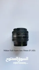  2 Nikon Lenses In Great Condition