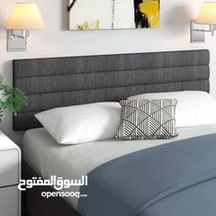  7 سرير فندقي مكفول (بوكس+راسية ) + فرشة صحية زنبركية او اسفنجية-مقاس مفرد ومزدوج شامل التوصيل والتركيب