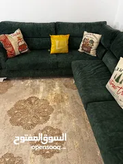  2 غرفة جلوس امريكي لون اخضر نخب اول