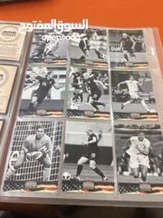 21 بطاقات رياضة رسمية panini and Topps