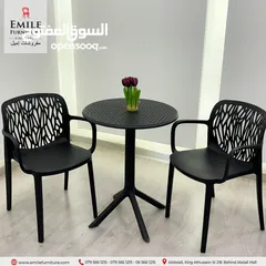  3 كرسي عظم عملي ومتين ،مناسب للكافيهات والمطاعم