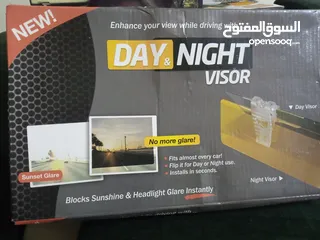  4 عاكسه للسياره للرؤيه اليلي والنهاري