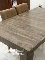  2 طاولة وستة كراسي  تركية