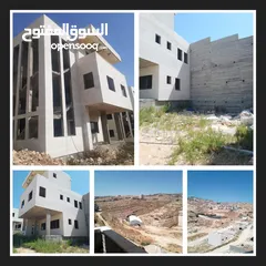  5 فيلا للبيع بيت لحم قريبة على الشارع الالتفافي /قرب محسوم مزموريا