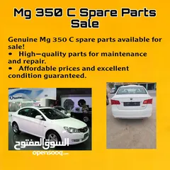  1 Genuine Mg 350 C spare parts available for sale!