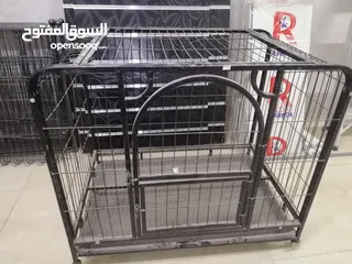 5 اقفاص حيوانات مستعمله باحجام مختلفه للبيع
