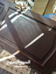  2 باب خشب مستعمل مترين في متر أبواب خارجيه