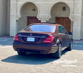  12 مارسيدس بنز S550 موديل 2011 بحالة ممتازة جدا