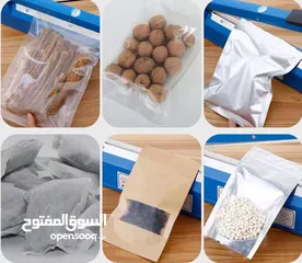  16 ماكينة لحام جميع اكياس البلاستيك مقاس 20 و25 و30و40 سم غلق الاكياس تسكير كيس بلاستيك اغلاق ختم الكيس