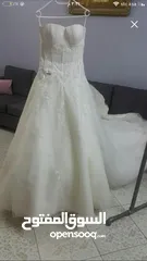  3 فستان زواج ابيض  الطائف