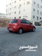  13 نيسان ميكرا موديل 2020 لون خمري ميتالك فحص كامل