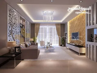 1 شقة طابق اول للبيع في رجم عميش بمساحة بناء 250م