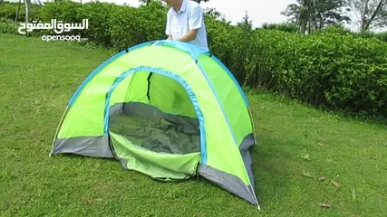  3 خيمة لشخص أو شخصين pop up tent جديدة غير مستعملة.