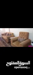  2 طقم كنب ممتاز بحاله الوكاله استعمال خفيف جدا