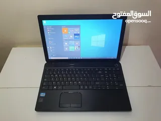  1 لابتوب توشيبا i5  بحالة الجديد