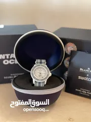  1 ساعة بلانك بين سواتش blancpain swatch لون نادر