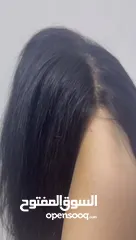  7 باروكة شعر طبيعي هندي  ووصلات شعر حرارية نخب اول مع لاصق هدية ممكن غسلهم واستشوارهم بشكل مستمر