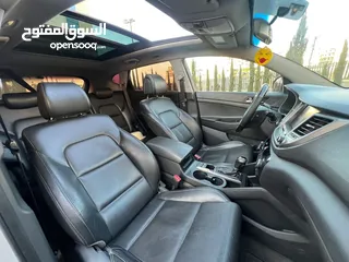  10 هيونداي توسان. ماتور 2000 موديل 2017  ديزل دفع امامي بالرخصة فول مع بانوراما يحط البركة لصاحب النصيب