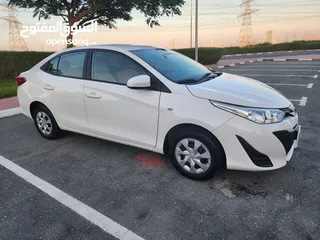  3 2019 Toyota Yaris 1.5L, GCC, Full Original Paints, 100% Accident free