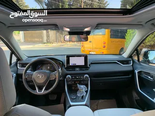 29 تويوتا راف فور 2023 XLE فل كامل أعلى صنف مع فتحة جمرك اليوم بحالة الوكالة