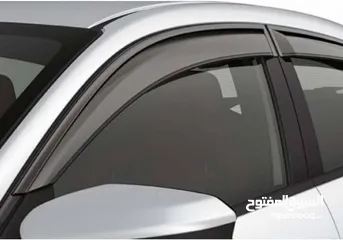  2 Toyota Corolla window spoiler