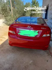  6 هيونداي اكسنت 2013 فتحة سقف محرك 1600  للبيع