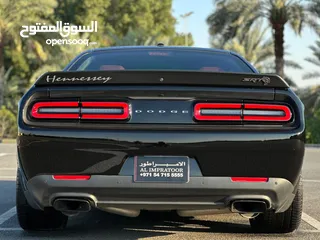  7 DODGE CHALLENGER HENNESSY SRT 6.2 2021 GCC 1000 HP