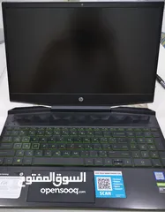  2 لابتوب للبيع HP Pavilion Gaming Core I5 9th generation GTX 1650 4GB