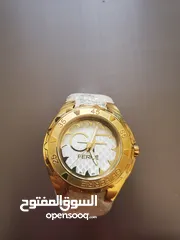  2 ساعة يد نسائية من جيانفرانكو فيري مطلية بالذهب ستانلس ستيل/Gianfranco Ferre Gold Plated