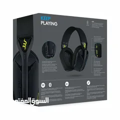  2 سماعة لوجيتك جي 435 لايت سبيد اسود – LOGITECH G435 LIGHTSPEED BLACK Headset