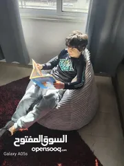  3 بفات beanbags  لالعاب البلايستيشن والقراءة وتكملة اعمال الكمبيوتر