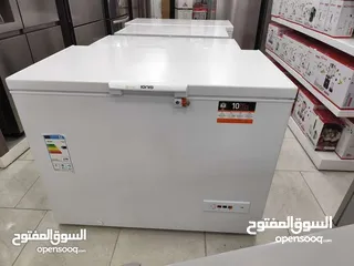  5 فريزر عامودي و بطح 150 A+ لون سلفر وأبيض شامل توصيل مجانا بأقل سعر بالمملكه