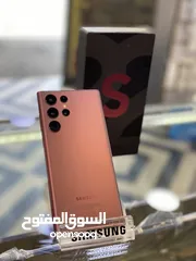  8 Samsung s22 ultra 256 used ////// سامسونج اس 22 الترا 256 جيجا مستعمل وكالة عربي اصلي مع الكرتونة