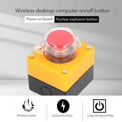  2 Desktop Computer pc wireless power button