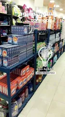 17 رفوف بلاستيكية والجودة حديدية تتحمل أوزان ثقيلة