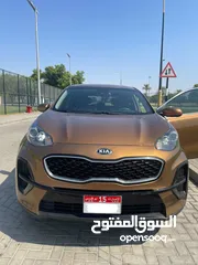  1 2021 Kia Sportage in excellent condition 1 year registration and insurance 2021 كيا سبورتاج ممتازة