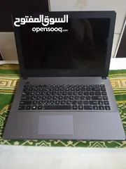  1 لابتوب asus i5جيل رابع ع رام 8وهارد 700gb في حز بشاشة ع200